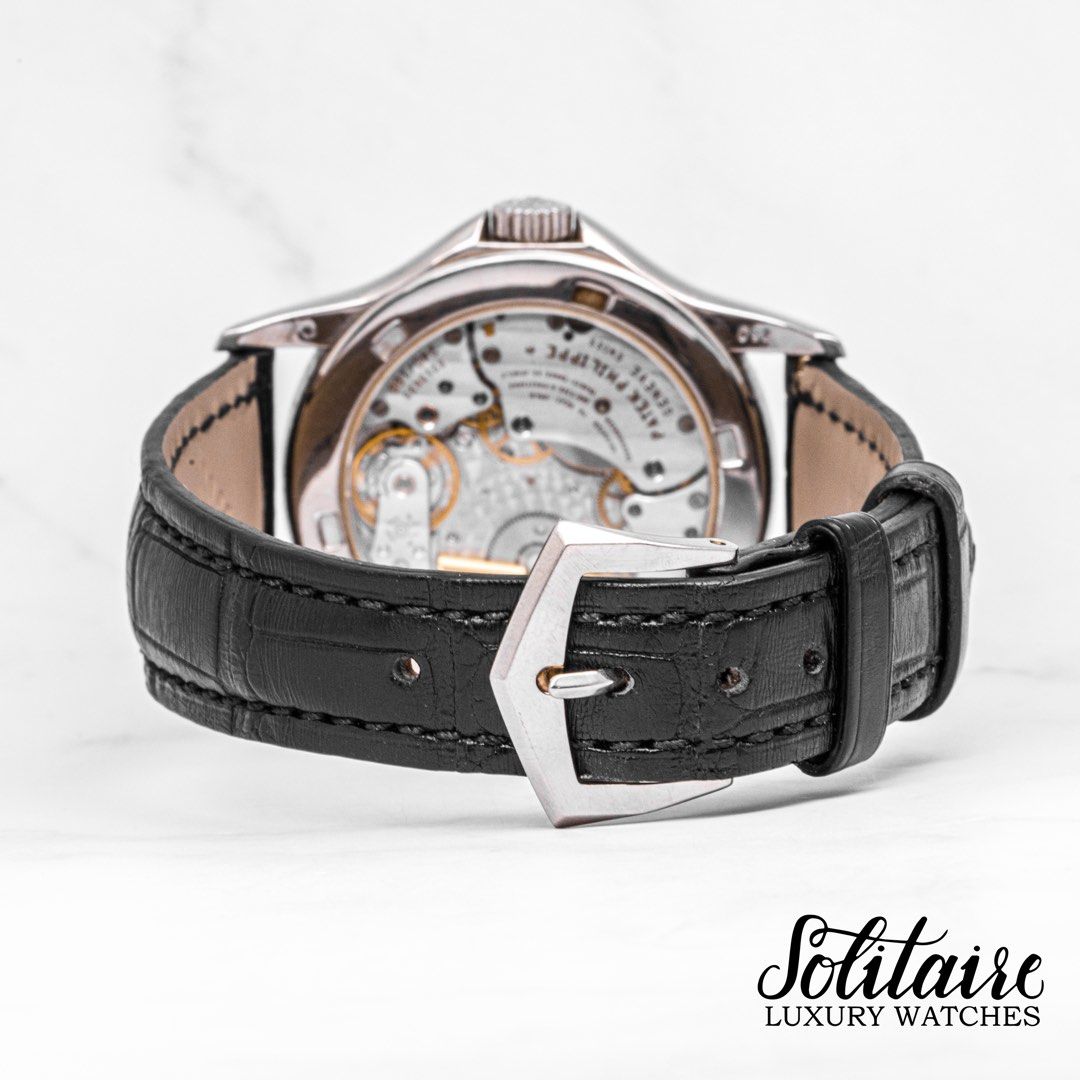LIKE NEW Patek Philippe World Time White Gold 5110G