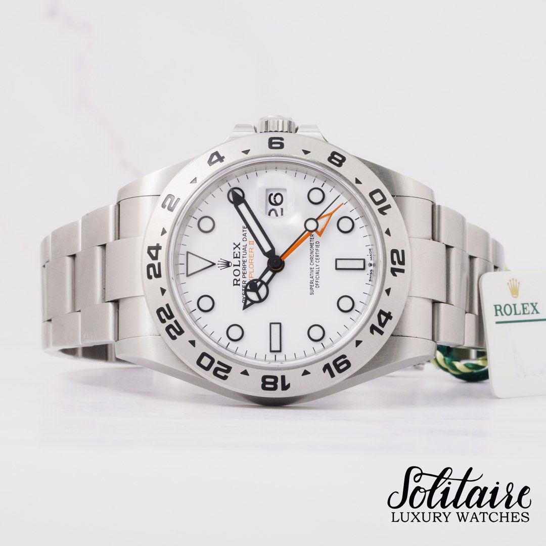 LIKE NEW Rolex Explorer II White Polar 226570