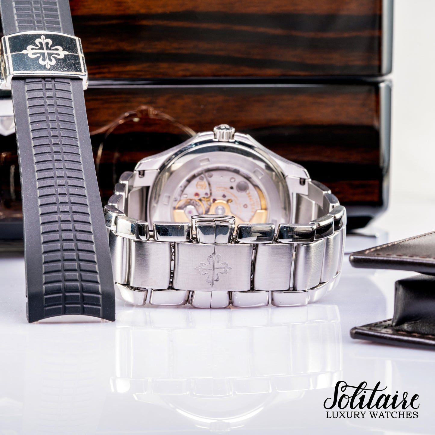 Patek Philippe 5167/1A 2014 Full set, Full links with Conversion Kit ( Original Rubber Strap & Original PP Buckle )