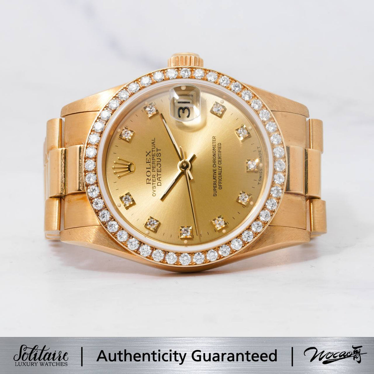 WELL USED Rolex Datejust President 68288