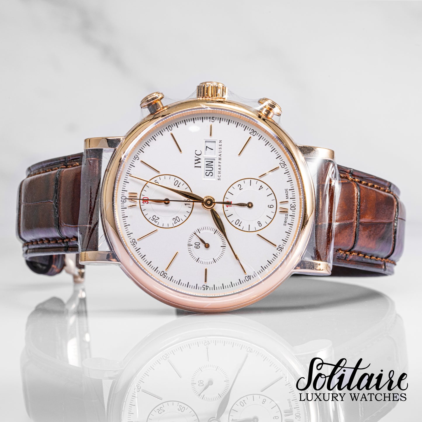 BRAND NEW IWC Portofino Chronograph Rosegold IW391025