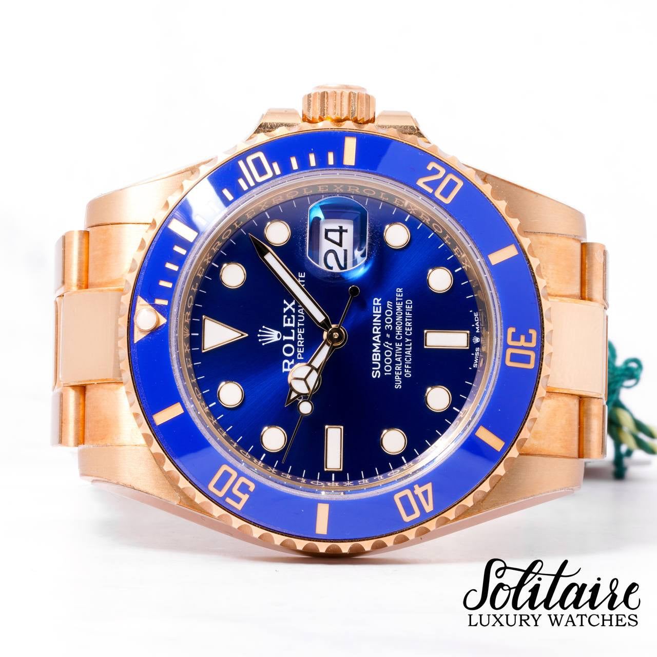 LIKE NEW Rolex Submariner Bluesy 126618LB