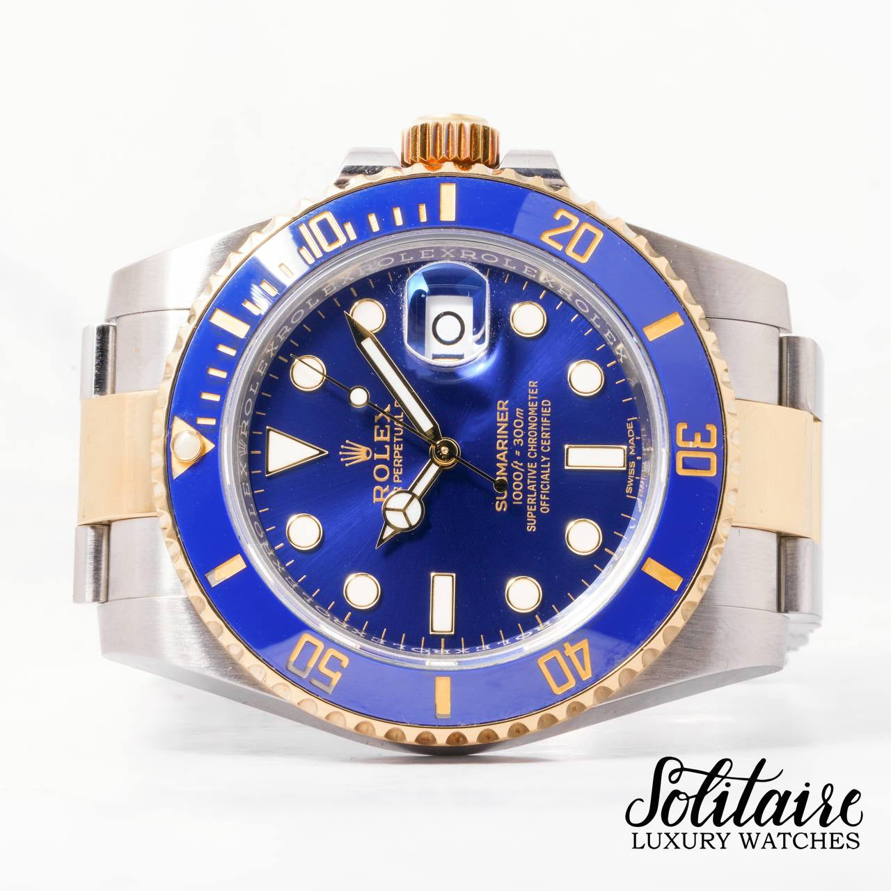 LIKE NEW Rolex Submariner Bluesy 116613LB