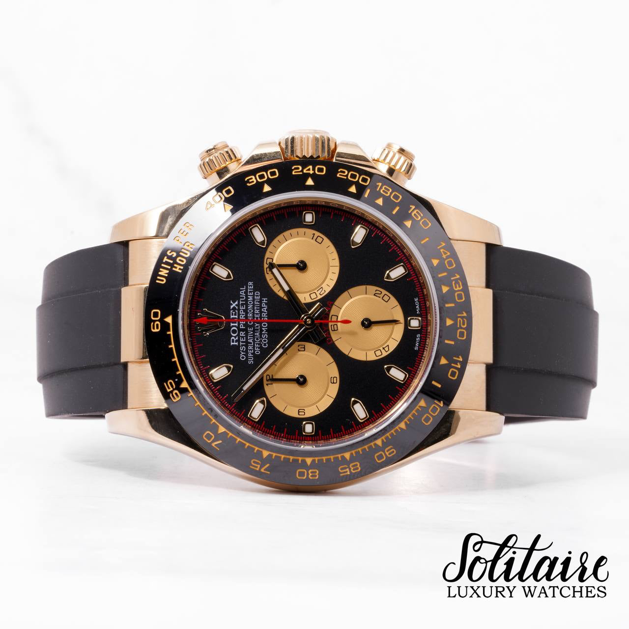 LIKE NEW Rolex Daytona Paul Newman Oysterflex 116518LN