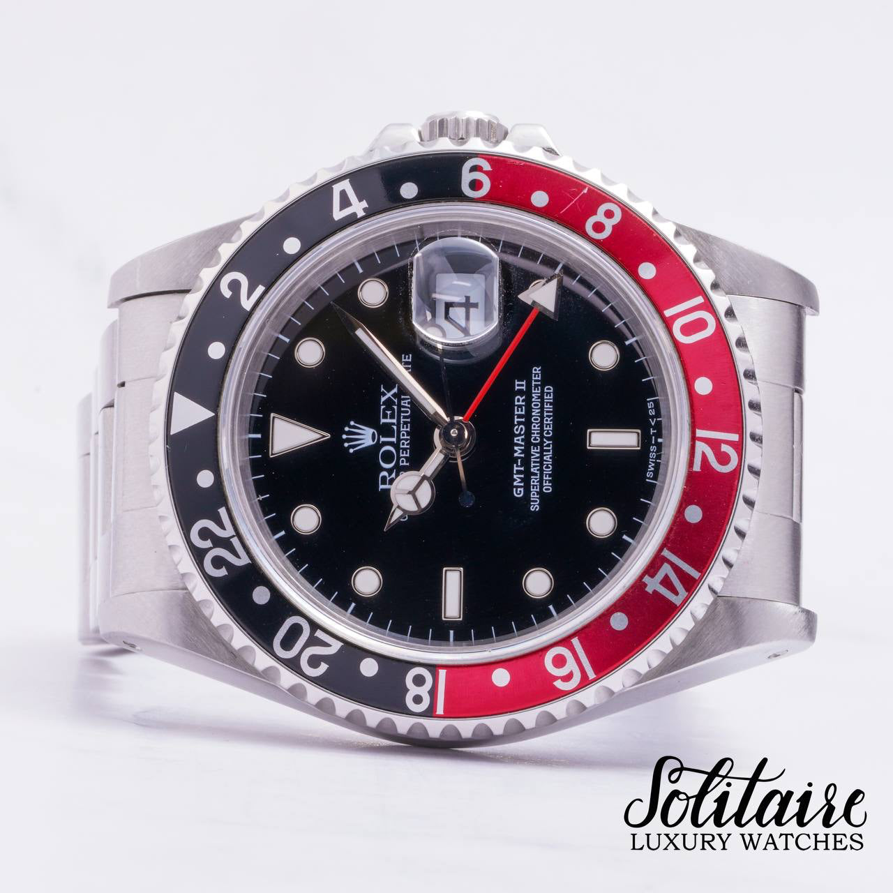 LIKE NEW Rolex GMT Master II Coke Oyster 16710
