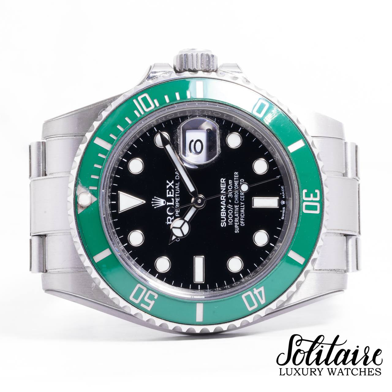 LIKE NEW Rolex Submariner Starbucks 126610LV