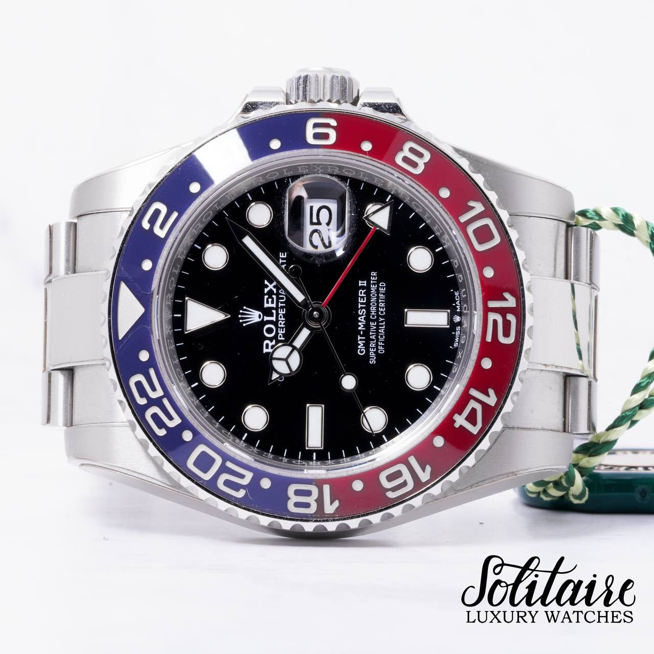 LIKE NEW Rolex GMT Master II Pepsi Oyster 126710BLRO