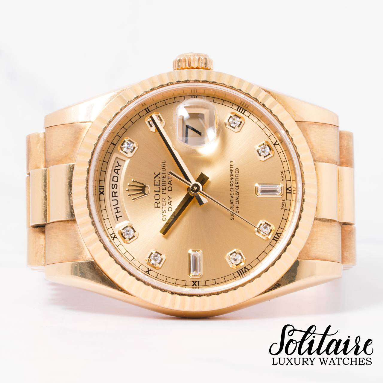 WELL USED Rolex Day-Date 118238