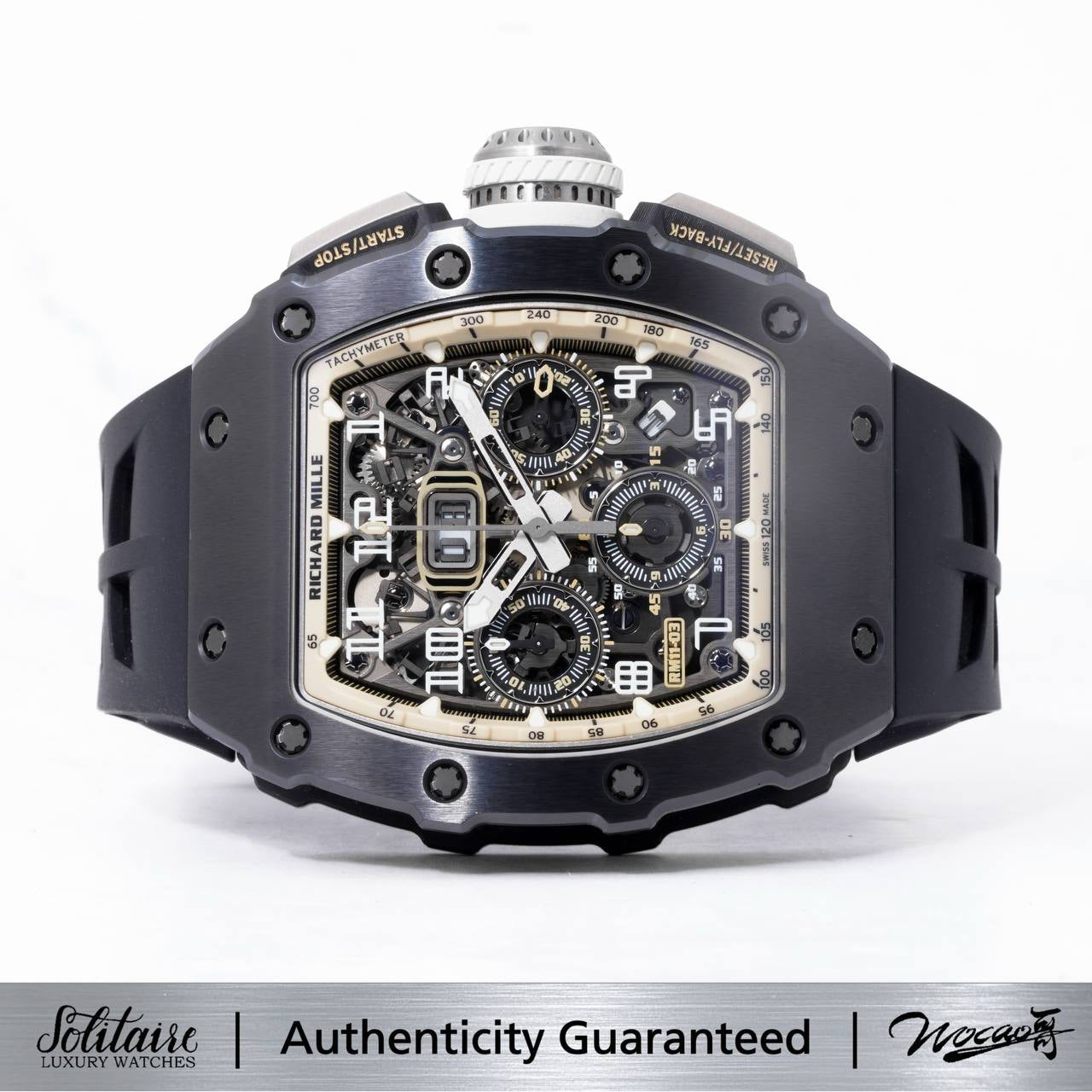 LIKE NEW Richard Mille Black Ceramic "Last Black Edition" RM11-03