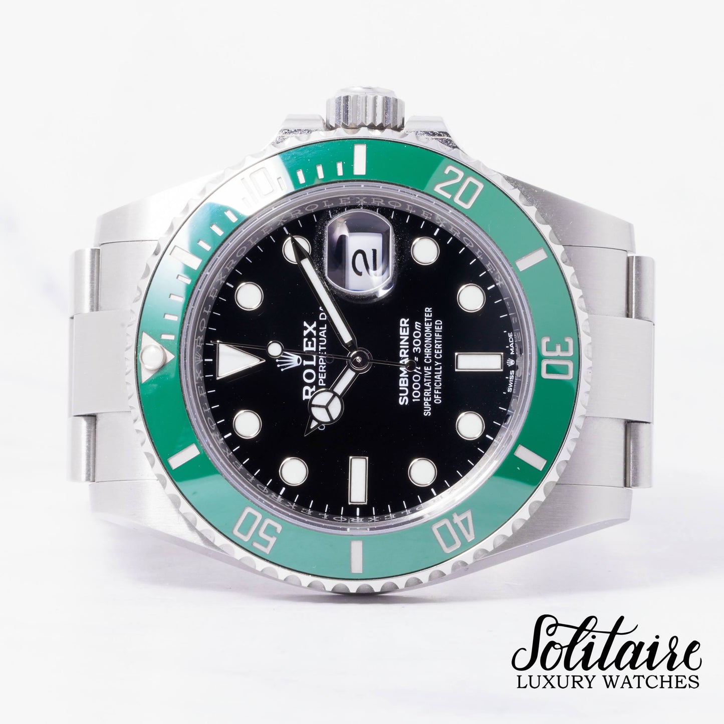 LIKE NEW Rolex Submariner Starbucks 126610LV