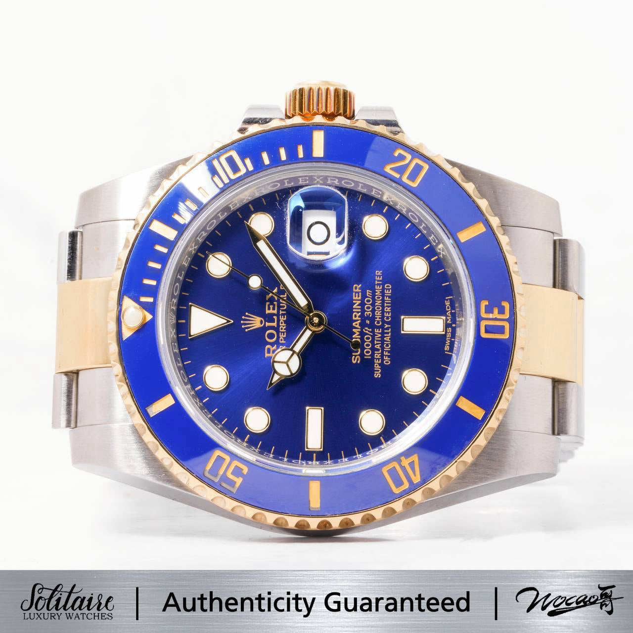 LIKE NEW Rolex Submariner Bluesy 116613LB