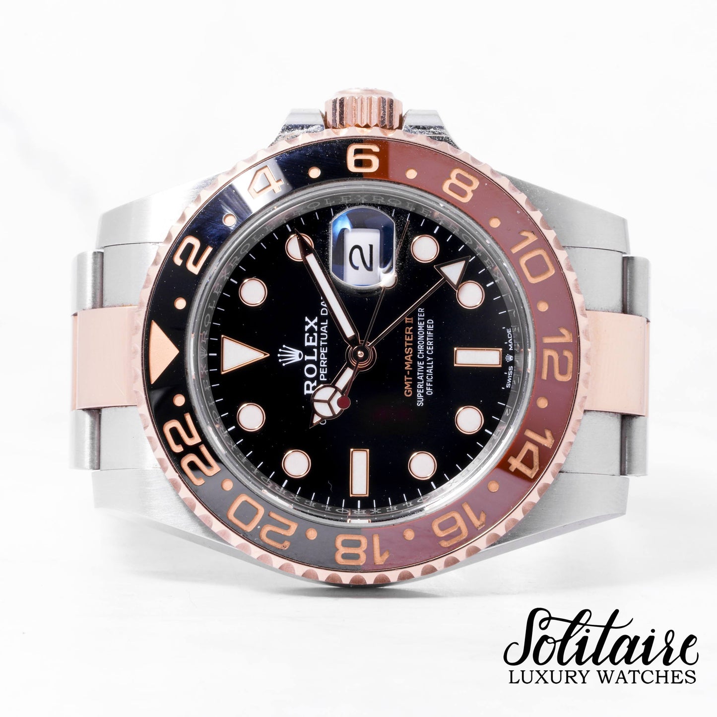 LIKE NEW Rolex GMT Master II Rootbeer 126711CHNR