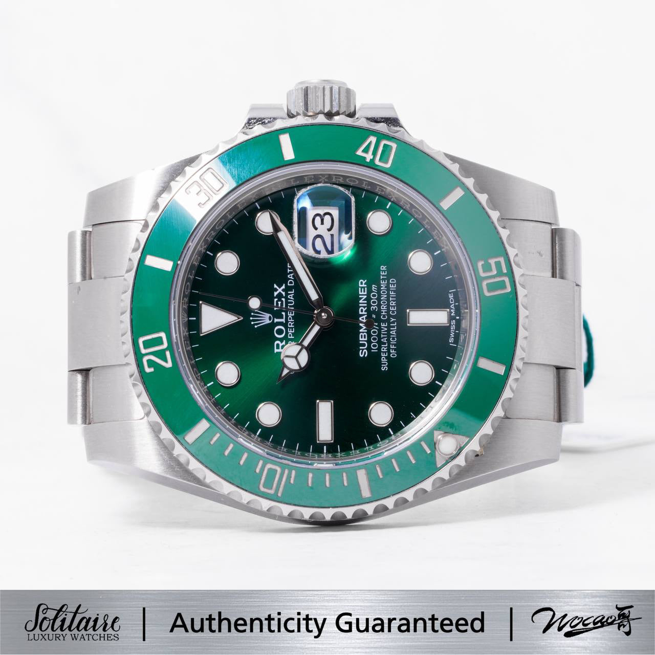LIKE NEW Rolex Submariner Hulk 116610LV