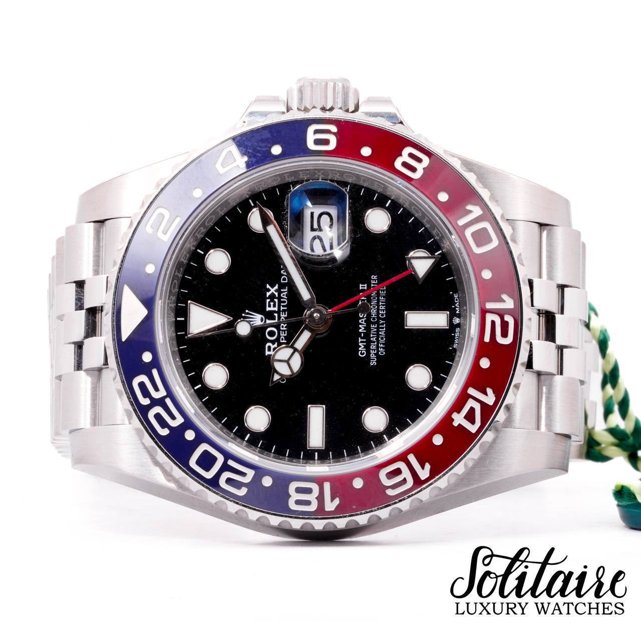 LIKE NEW Rolex GMT Master II Pepsi Jubilee 126710BLRO