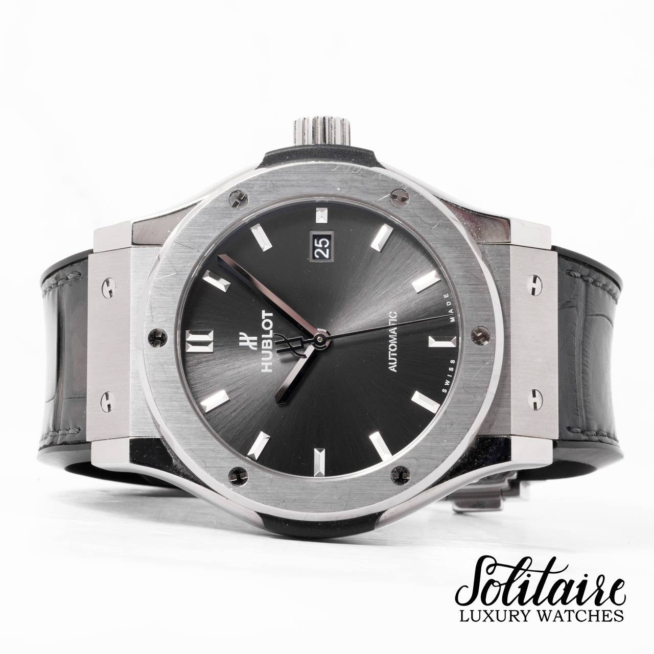 LIKE NEW Hublot Classic Fusion Grey 542.NX.7071.LR