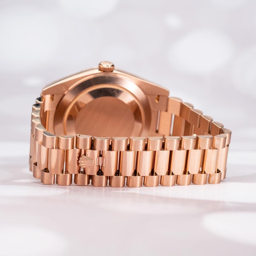 Rolex Daydate 40MM RG Chocolate Dial 228235 2022 July