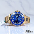 Rolex Submariner Blue YG 126618LB 2021 Sep