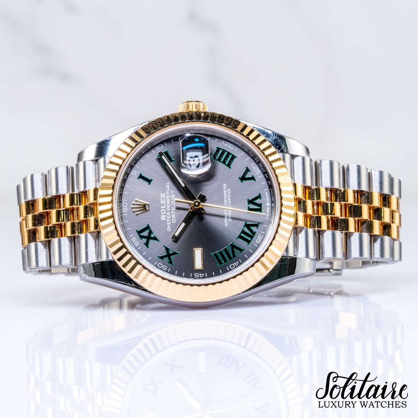 Rolex Datejust 41MM Wimbledon 126333 2021