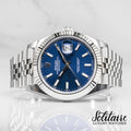 BRAND NEW Rolex Datejust 126334 Blue Dial Jubilee