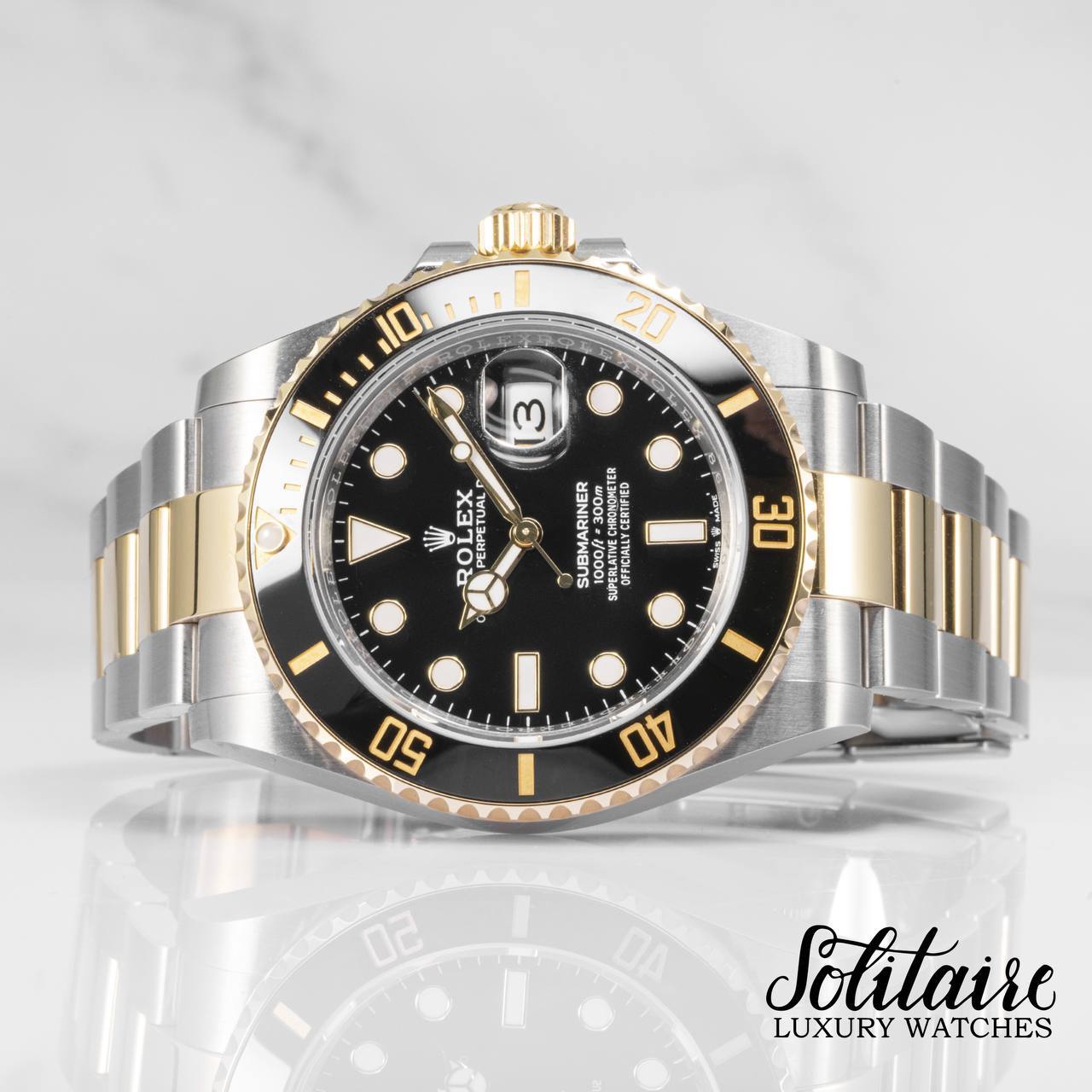BRAND NEW Rolex Two-Tone Submariner 126613LN