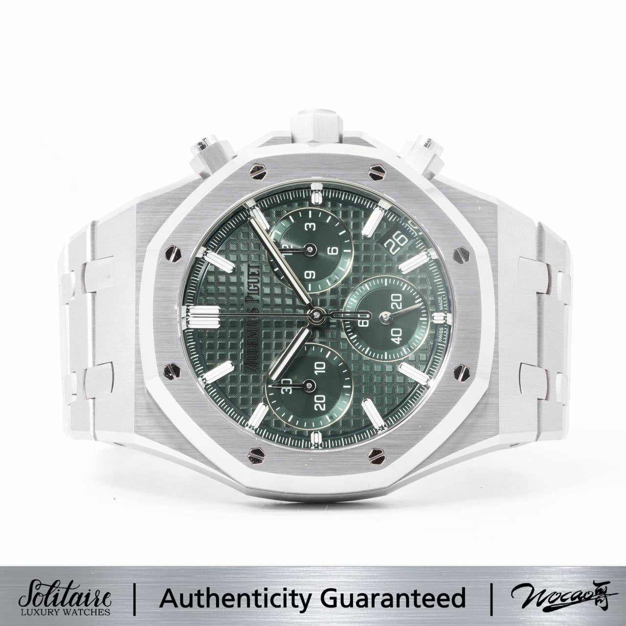BRAND NEW Audemars Piguet Royal Oak Chronograph 26240ST