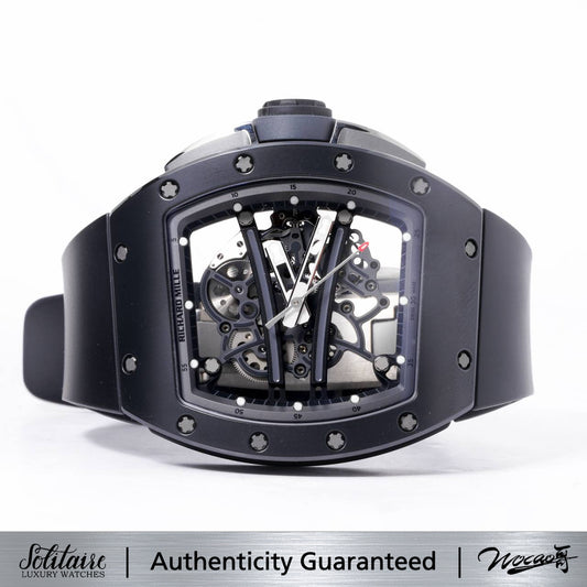 BRAND NEW Richard Mille "Yohan Blake" Black Ceramic Grey Edition RM61-01
