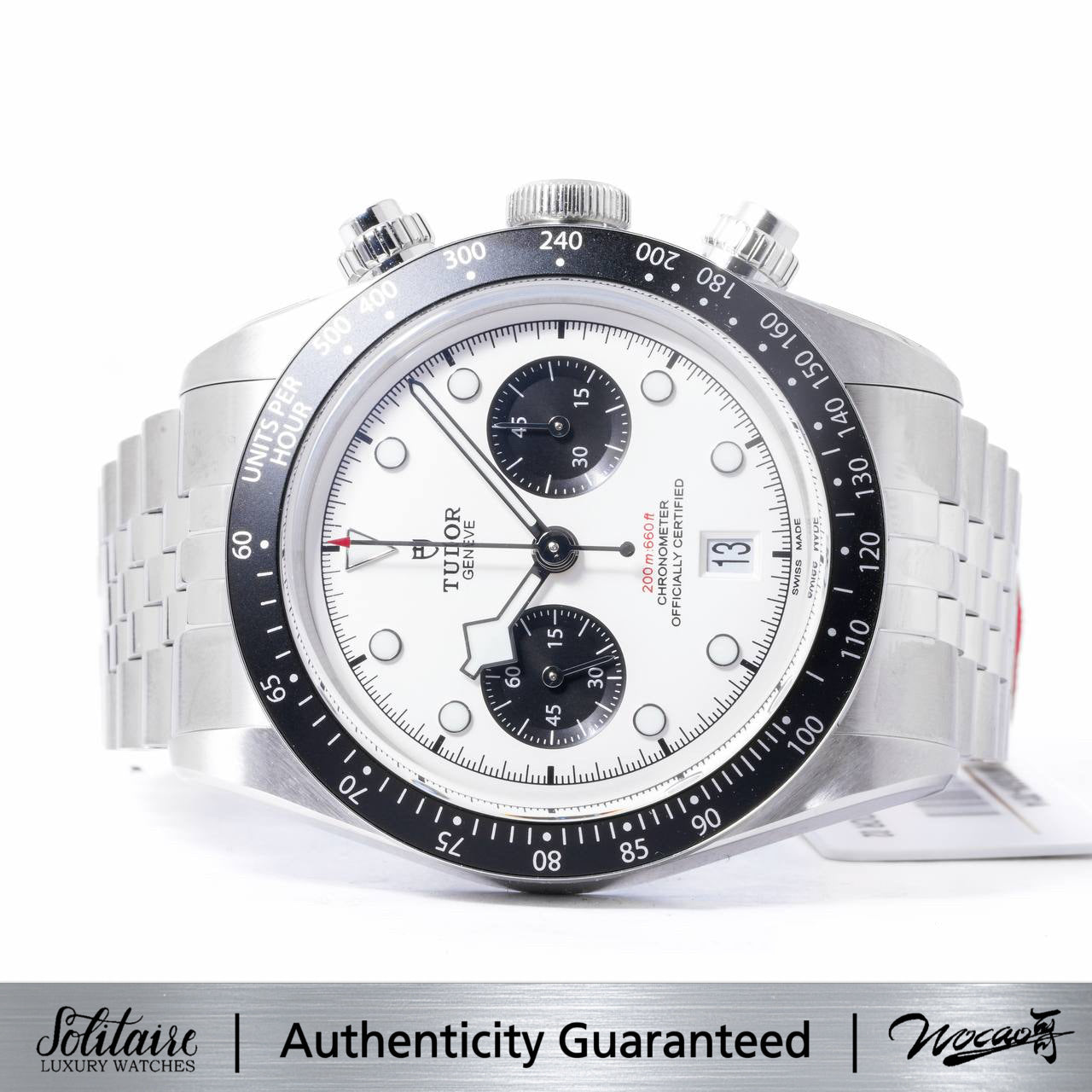 BRAND NEW Tudor Black Bay Chrono Panda Jubilee 79360N