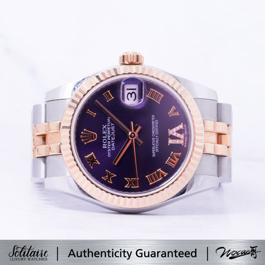 LIKE NEW Rolex Datejust Two-Tone Rosegold Jubilee 178271
