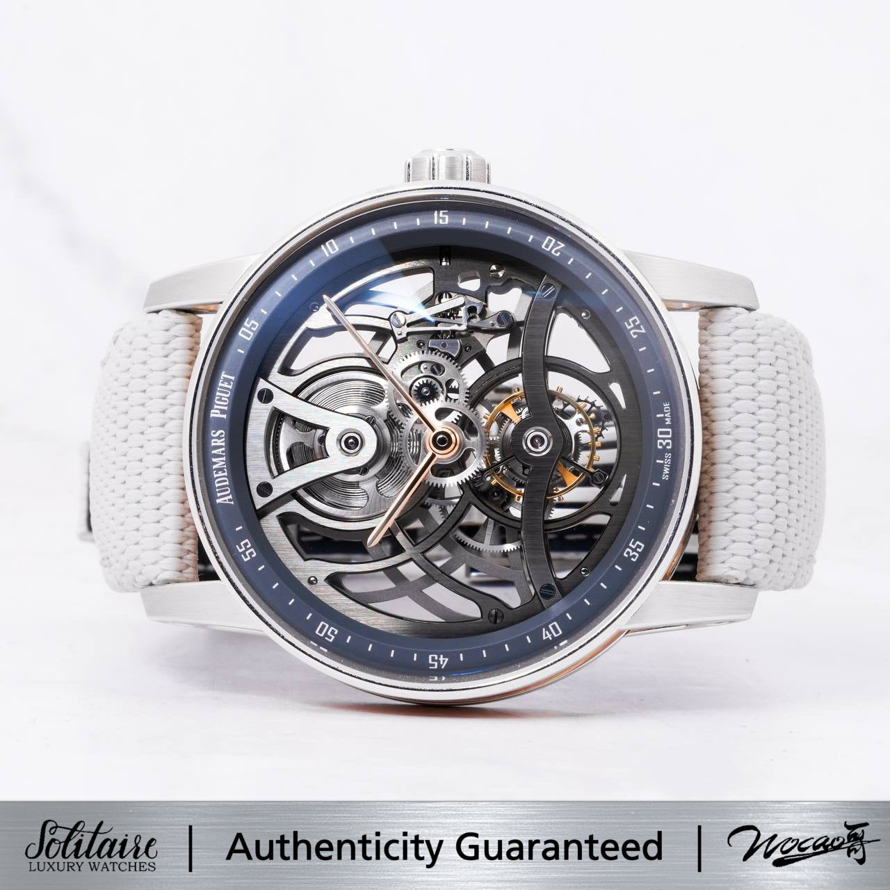 BRAND NEW Audemars Piguet Code 11.59 Tourbillon OpenWorked 2 Tone 26600CR