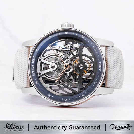 BRAND NEW Audemars Piguet Code 11.59 Tourbillon OpenWorked 2 Tone 26600CR