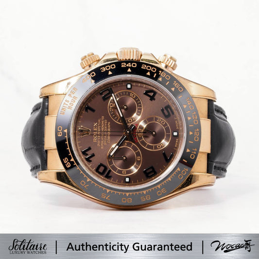 LIKE NEW Rolex Daytona Leather 116515LN