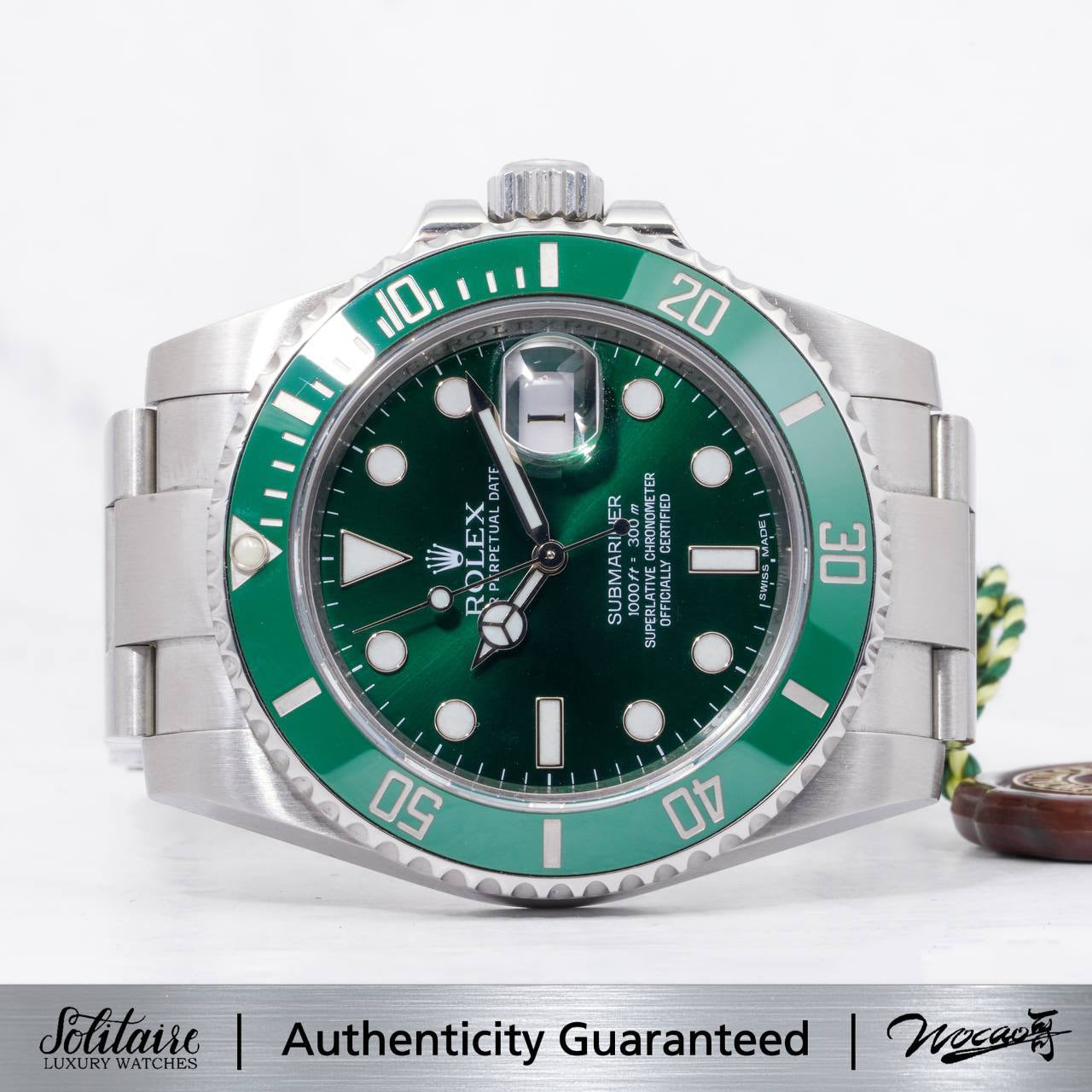 LIKE NEW Rolex Submariner Hulk 116610LV