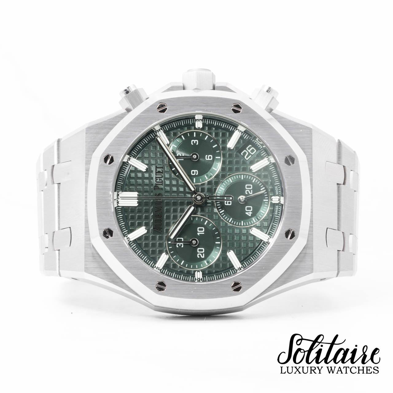 BRAND NEW Audemars Piguet Royal Oak Chronograph 26240ST