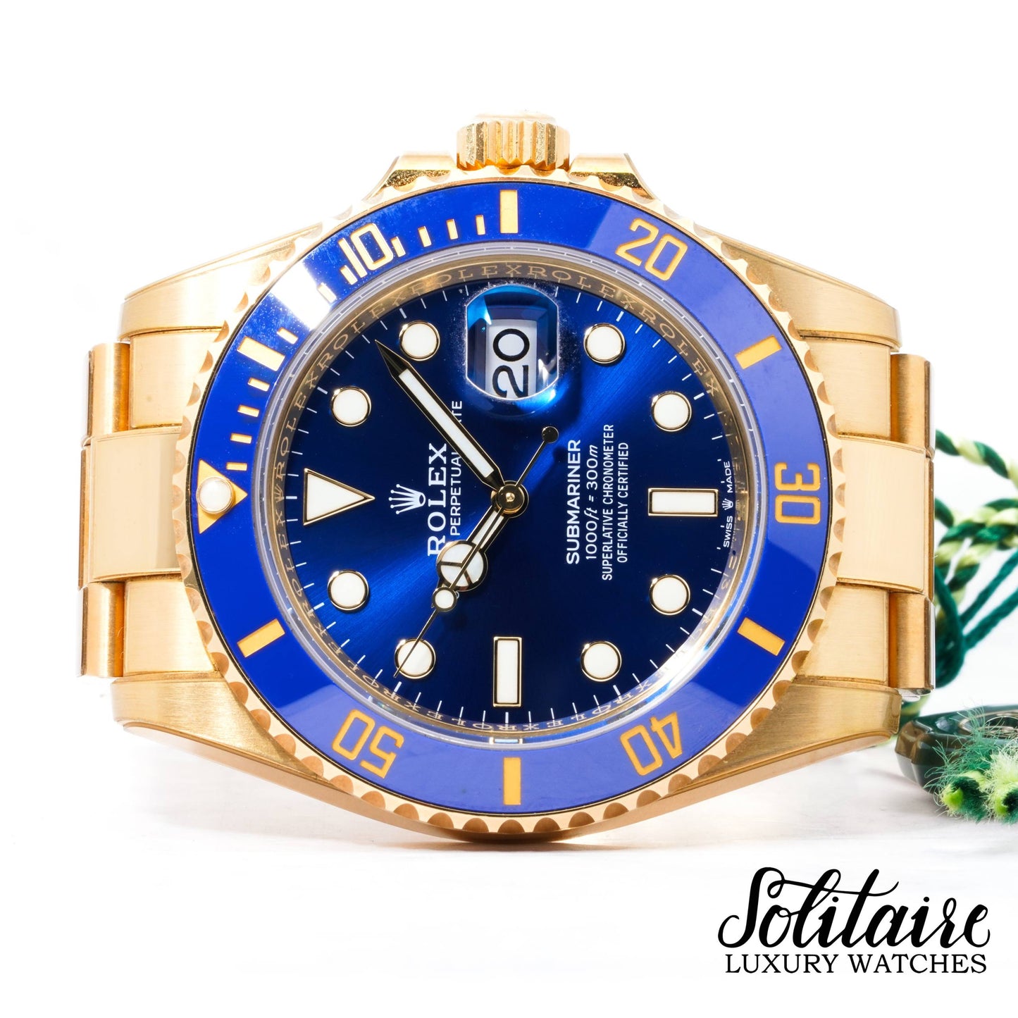 LIKE NEW Rolex Submariner Bluesy 126618LB