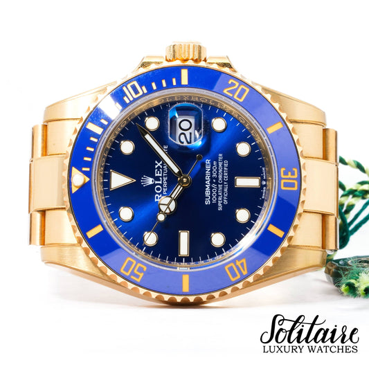 LIKE NEW Rolex Submariner Bluesy 126618LB