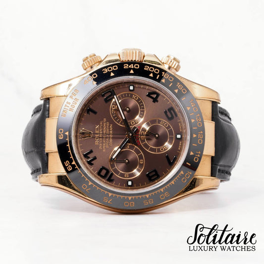 LIKE NEW Rolex Daytona Leather 116515LN