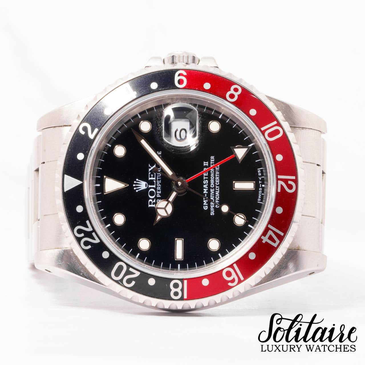WELL USED Rolex GMT Master II Coke Oyster 16710