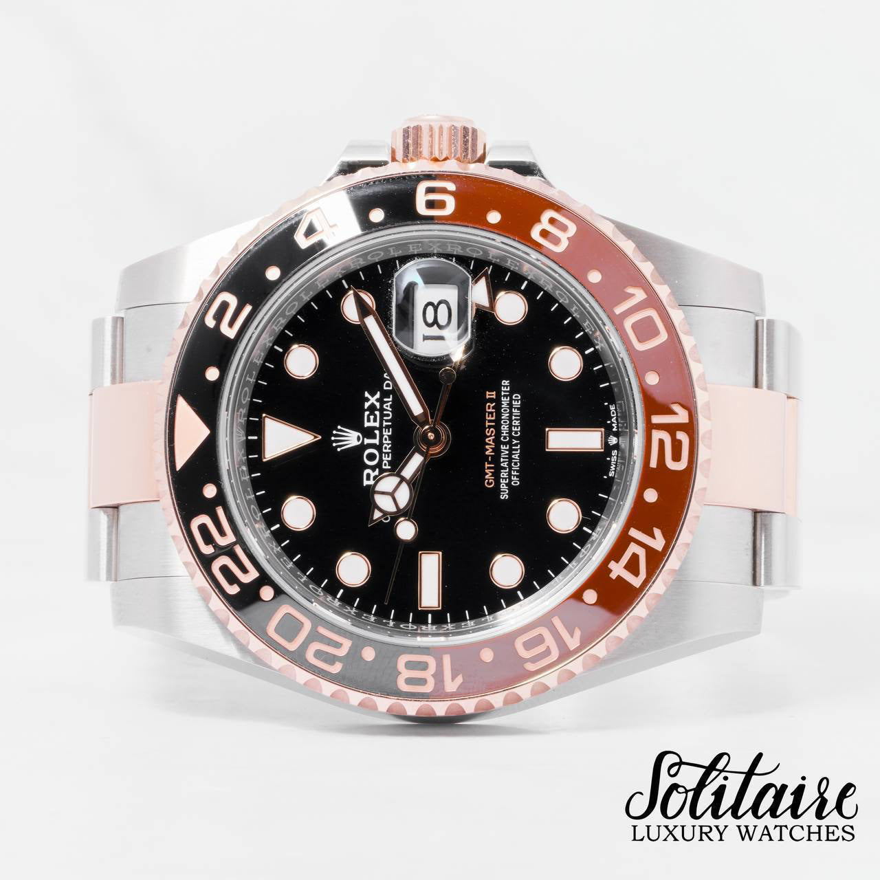 LIKE NEW Rolex GMT Master II Rootbeer 126711CHNR