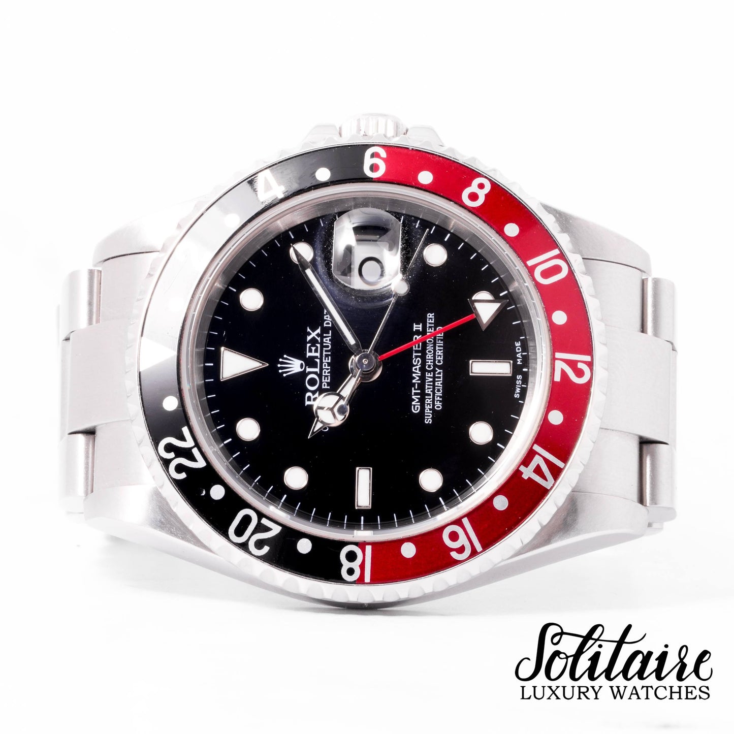 WELL USED Rolex GMT Master II Coke Oyster 16710