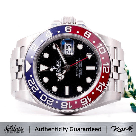 LIKE NEW Rolex GMT Master II Pepsi Jubilee 126710BLRO