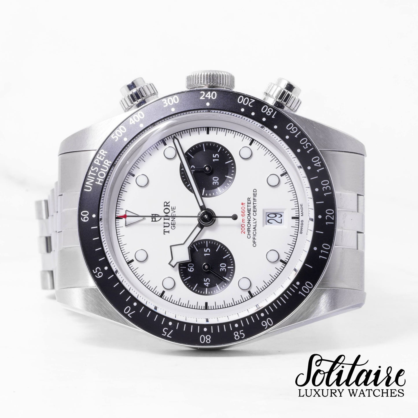 BRAND NEW Tudor Black Bay Chrono Panda Jubilee 79360N