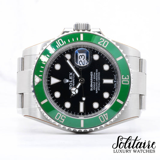 LIKE NEW Rolex Submariner Starbucks 126610LV