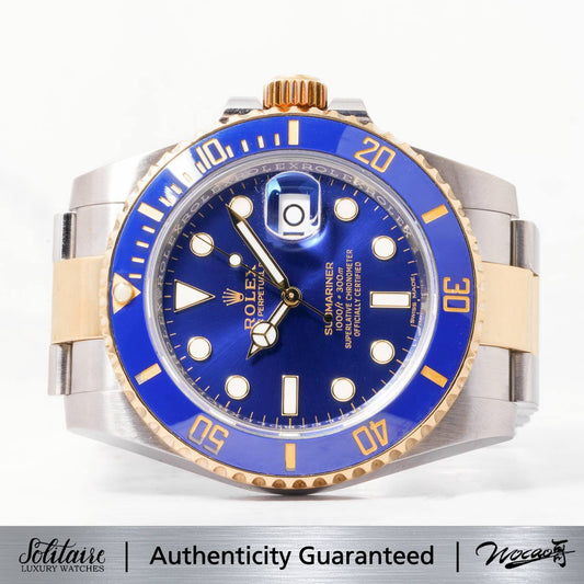 LIKE NEW Rolex Submariner Bluesy 116613LB