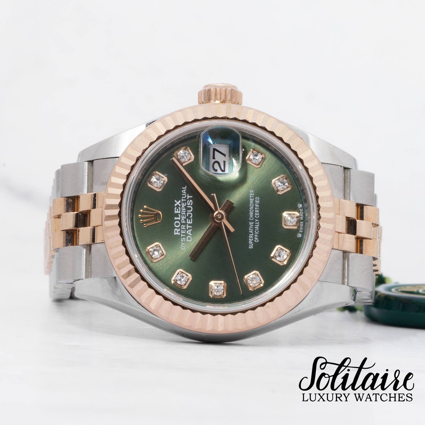 LIKE NEW Rolex Datejust Two-Tone Rosegold Jubilee 279171