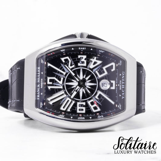 BRAND NEW Franck Muller Vanguard Yachting Black V41 SC DT AC