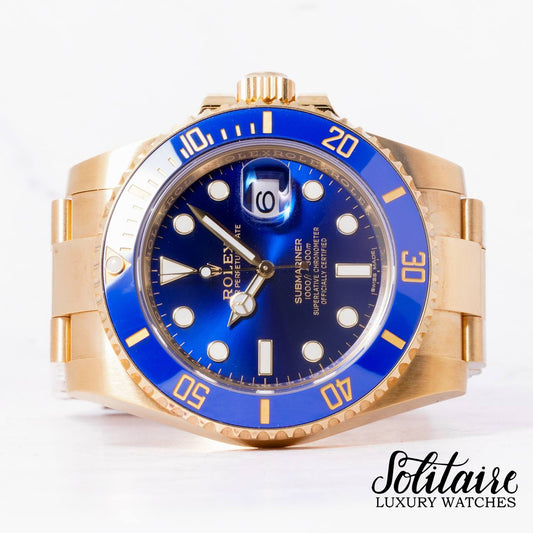 LIKE NEW Rolex Submariner Bluesy 116618LB