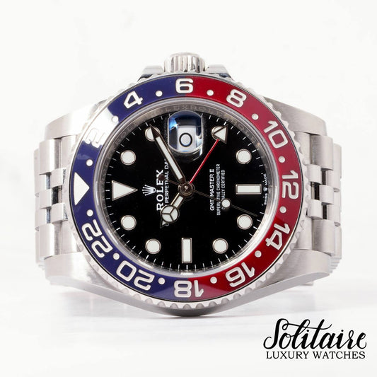 LIKE NEW Rolex GMT Master II Pepsi Jubilee 126710BLRO