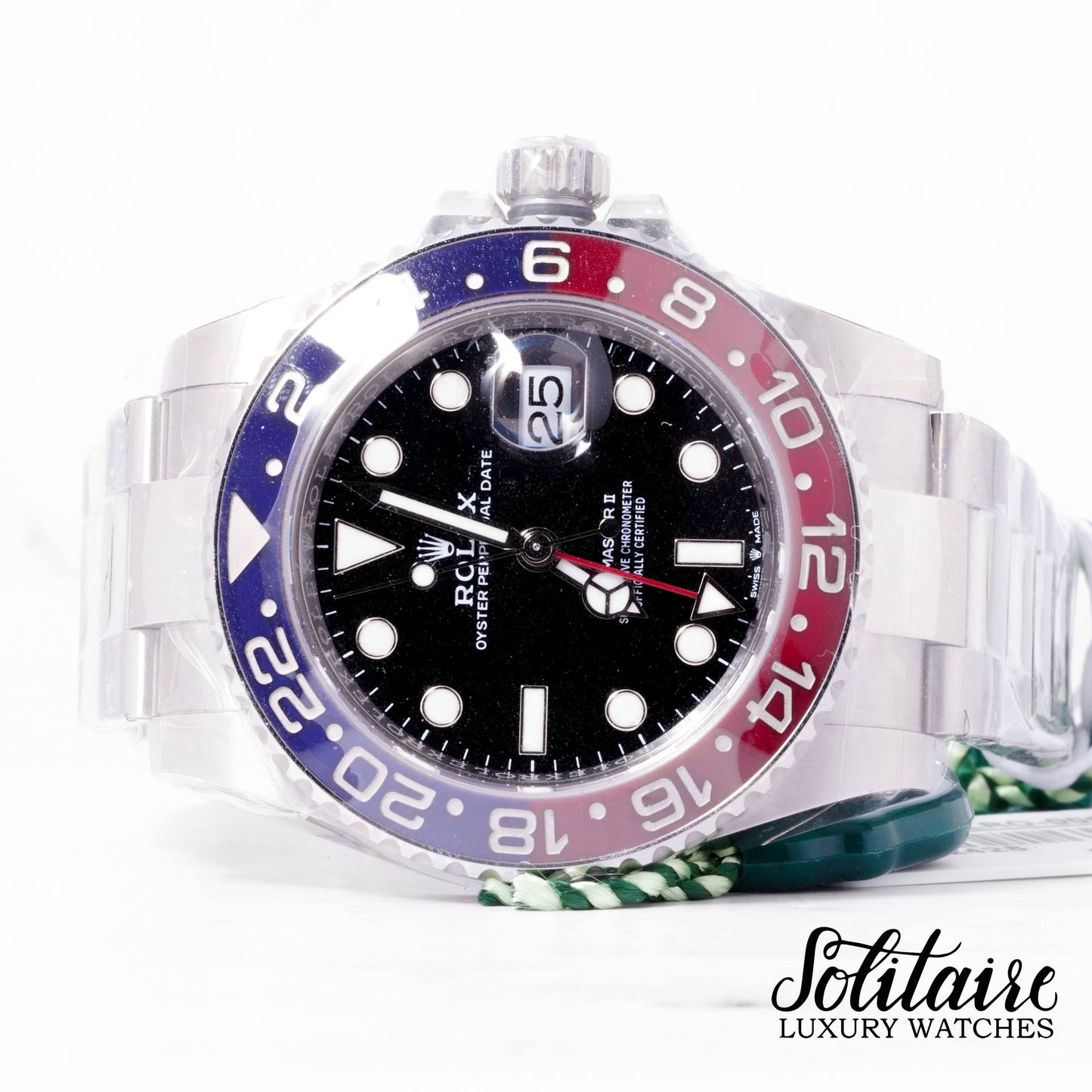 BRAND NEW Rolex GMT Master II Pepsi Oyster 126710BLRO
