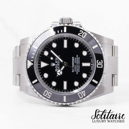 LIKE NEW Rolex Submariner No Date 124060