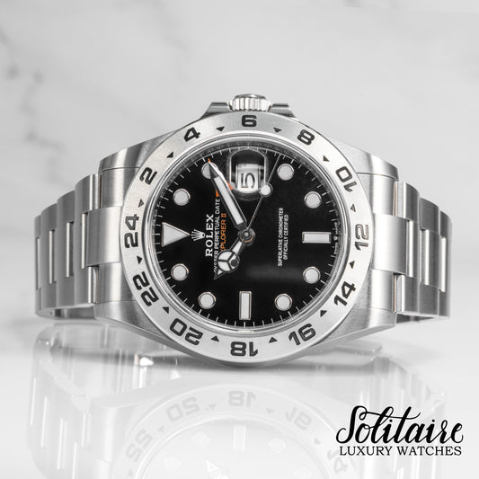 LIKE NEW Rolex Explorer II Black 226570